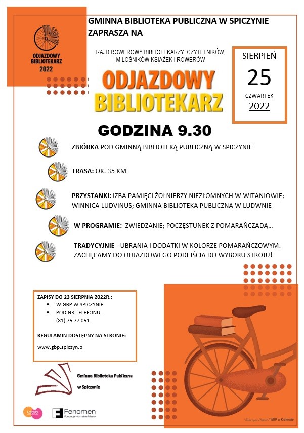 ODJAZDOWY BIBLIOTEKARZ — zdjęcie 1