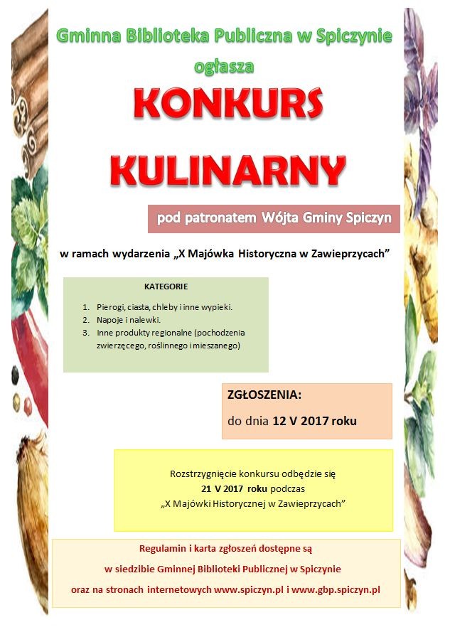Konkurs kulinarny — zdjęcie 1