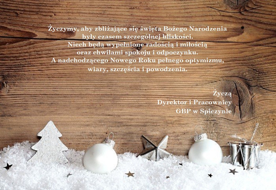 Życzenia świąteczne — zdjęcie 1