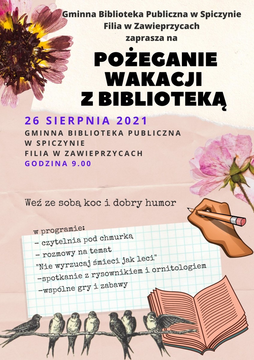Pożegnanie wakacji z biblioteką — zdjęcie 1