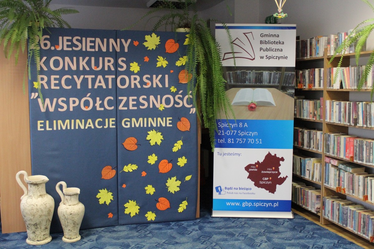 26. Jesienny Konkurs Recytatorski — zdjęcie 1