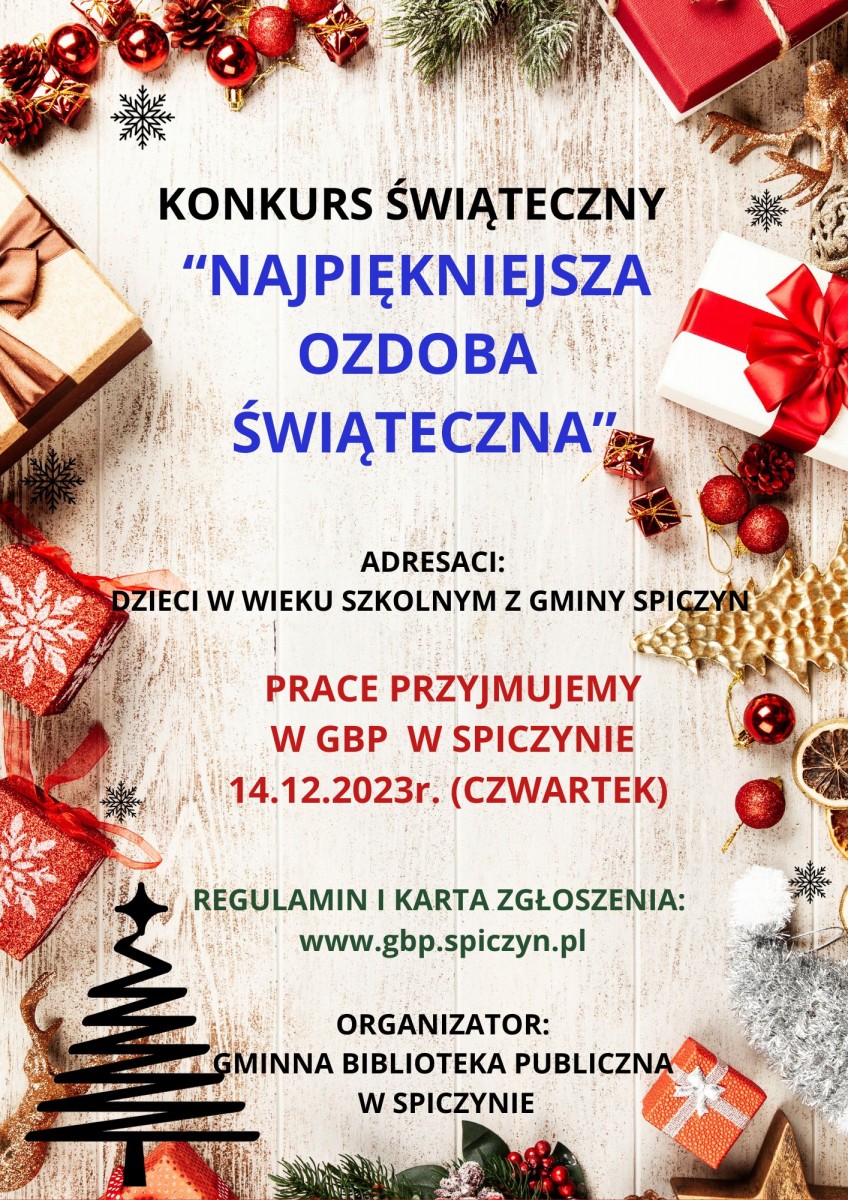 NAJPIĘKNIEJSZA OZDOBA ŚWIĄTECZNA — zdjęcie 1