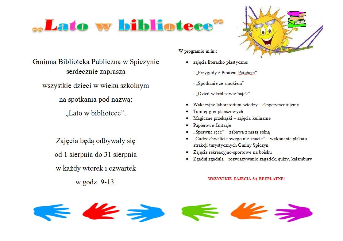 Lato w Bibliotece — zdjęcie 1