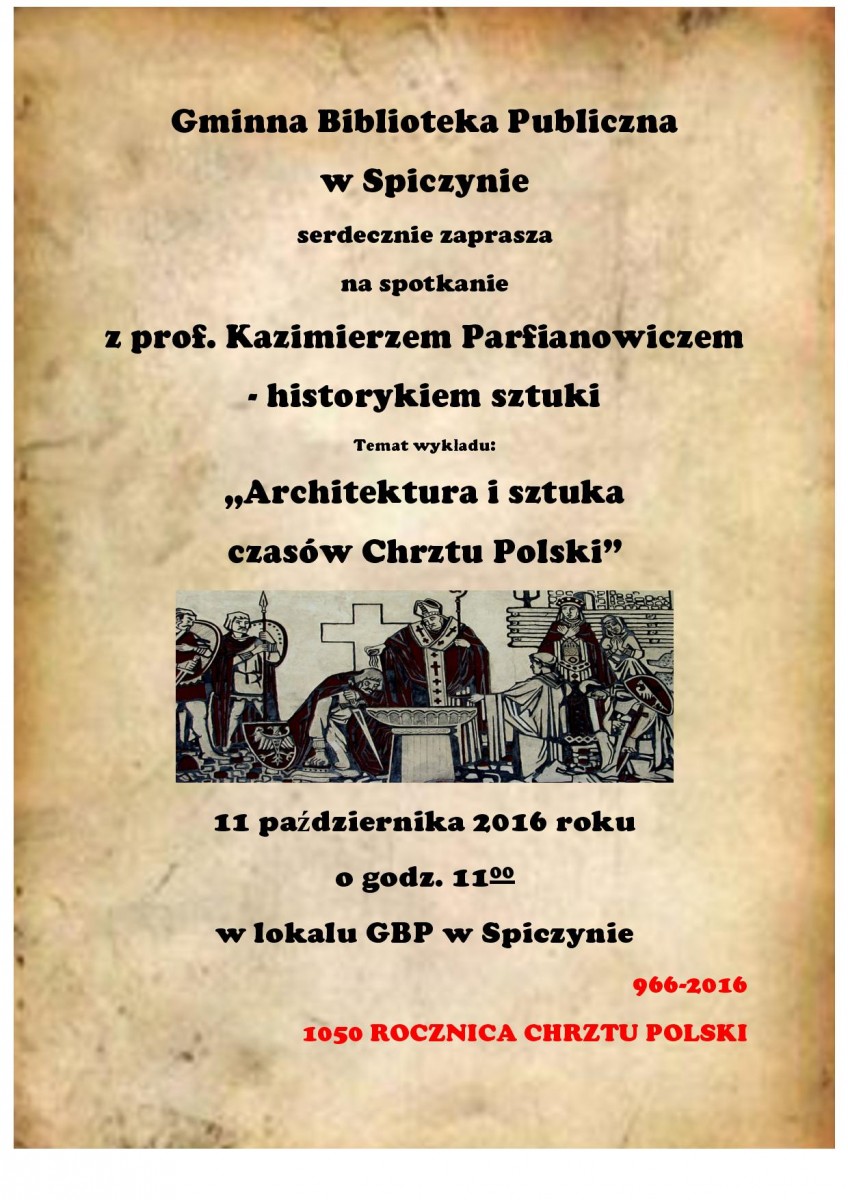 spotkanie z prof. Kazimierzem Parfianowiczem — zdjęcie 1