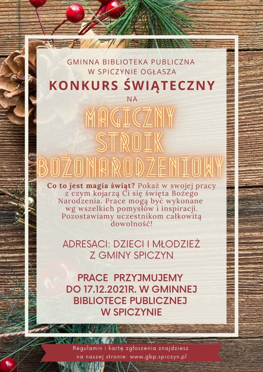 KONKURS ŚWIĄTECZNY — zdjęcie 1