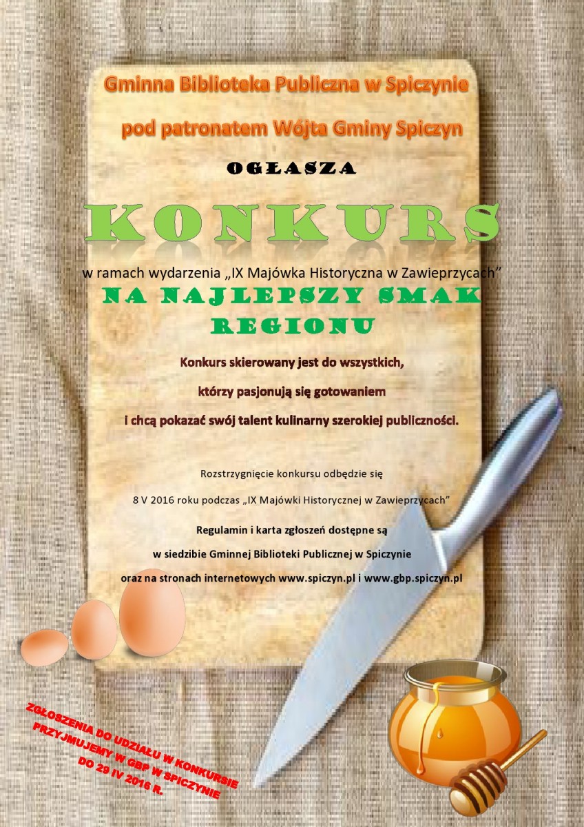 Konkurs Kulinarny 8.05.2016 — zdjęcie 1