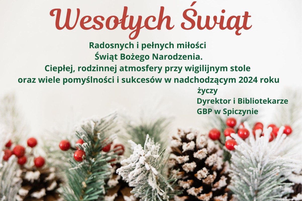 ŻYCZENIA ŚWIĄTECZNE — zdjęcie 1